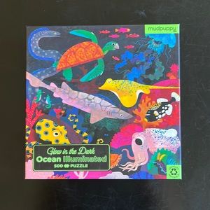 Mudpuppy Glow in the Dark 500 Piece Puzzle NWT